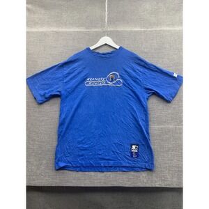 Vintage Kentucky Wildcats T Shirt Mens Large Blue Starter Graphic Short Sleeve